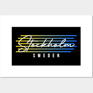 Stockholm Sweden Souvenir Gift Posters and Art